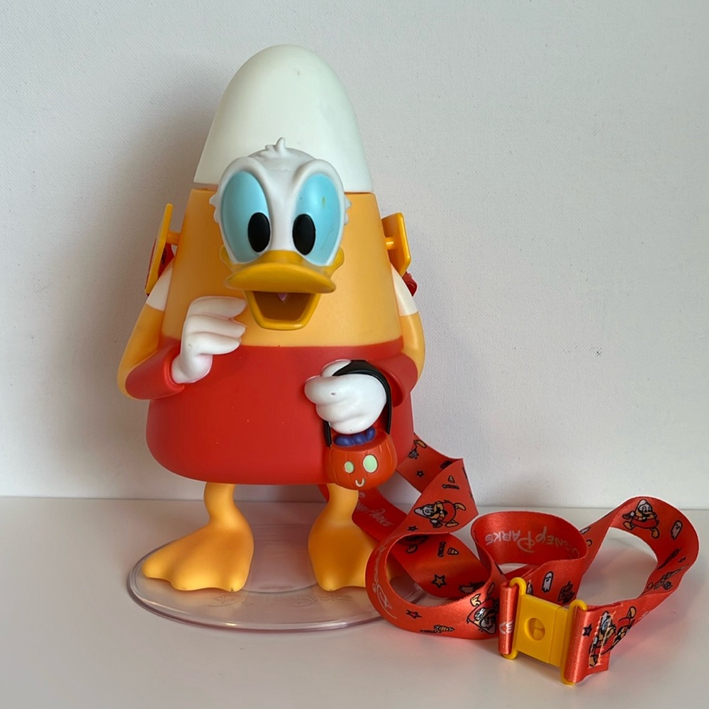 Disney Parks Donald Duck Candy Corn Sipper Cup-Halloween